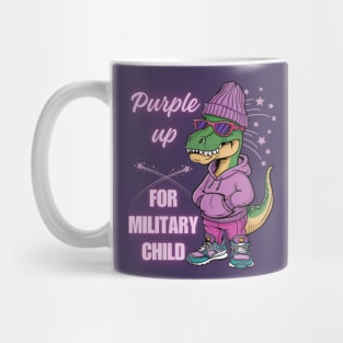 purple up for military kids Mug